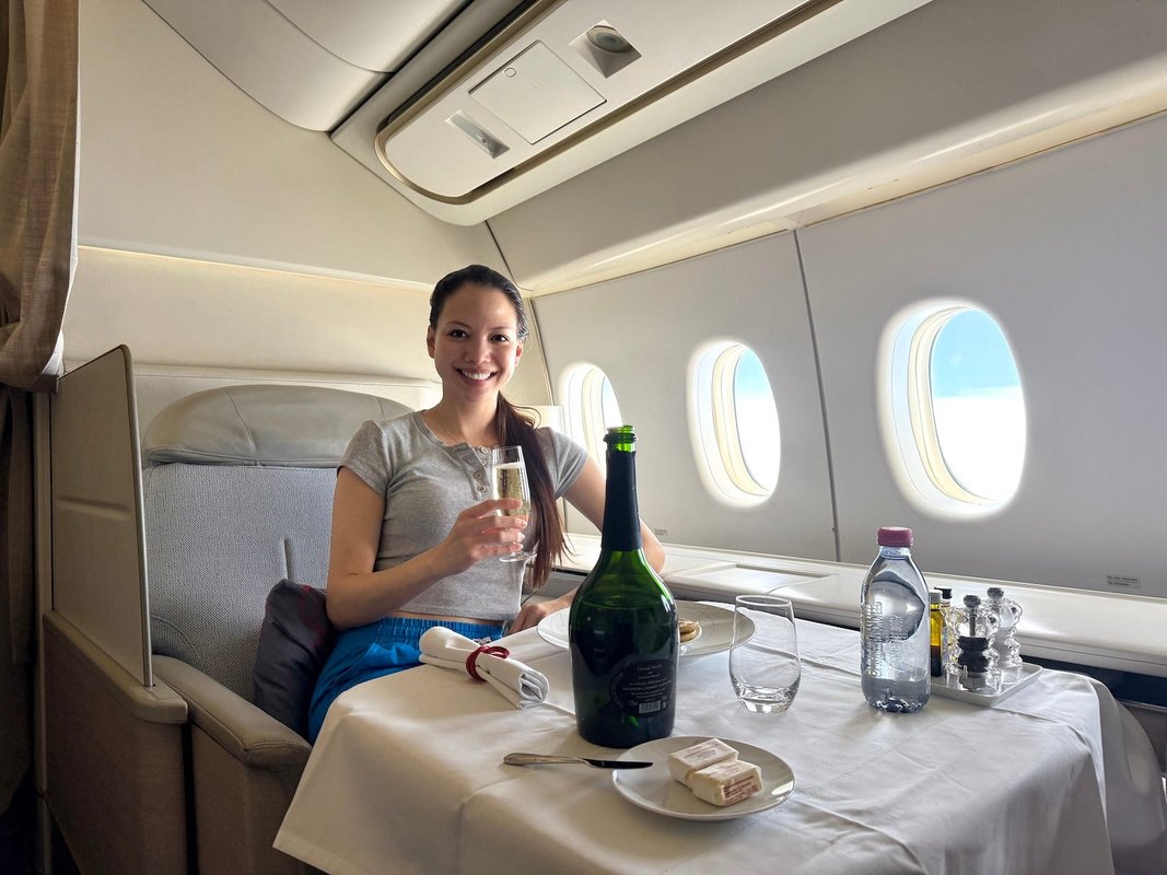 I spent 10 hours in Air France's most exclusive first class. My: flight was so good I felt like I was on a private plane.
