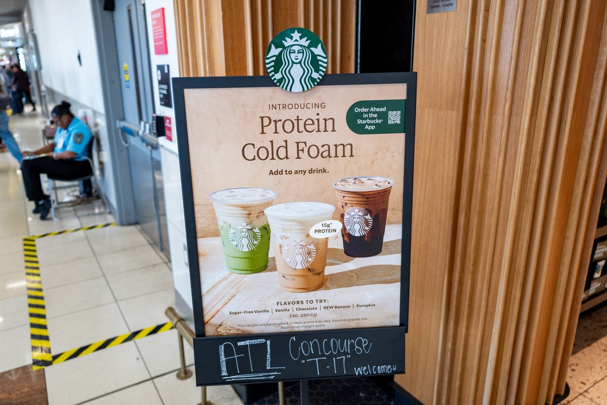 Starbucks, protein içecekleri ve lifli atıştırmalıklarla: sizi akşamüstü sağlıklı molaya davet ediyor.