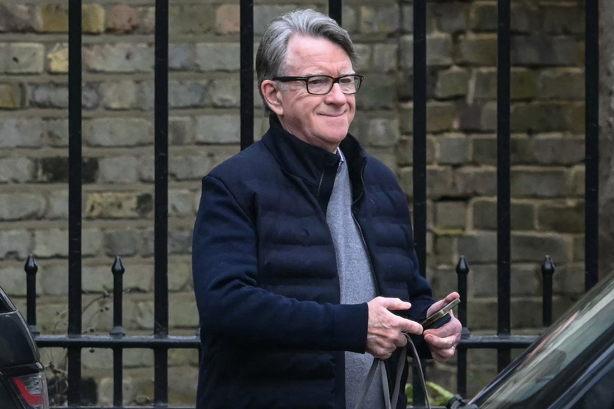 UK's ex-ambassador to the US, Peter Mandelson, arrested in the wake of Epstein emails