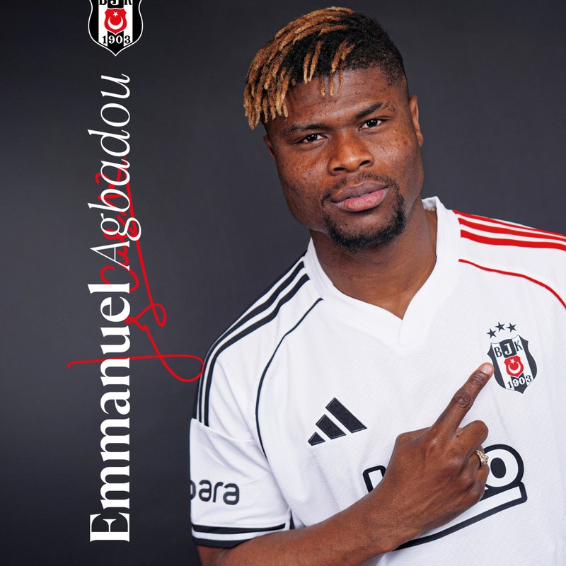 Beşiktaş, Emmanuel Agbadou transferini KAP'a duyurdu: İşte maliyet bilgisi!