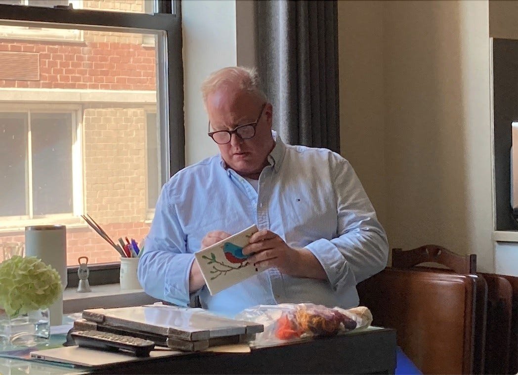 I'm a 62-year-old paralegal who turned my needlepoint hobby into a side hustle. Gen Z are some of my best customers.