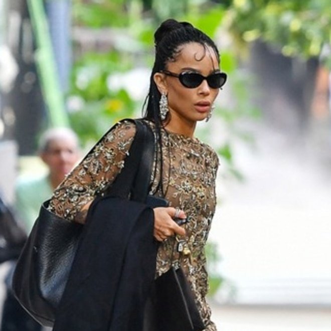 Zoë Kravitz Attends Taylor Swift's Wedding Without Harry Styles