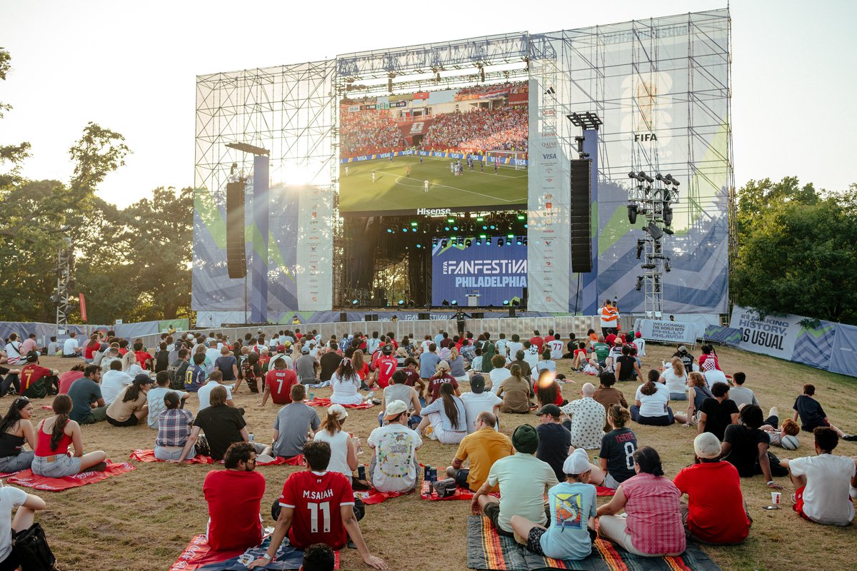 Philadelphia built a free, 39-day World Cup festival serving more than 425,000 fans. Take a look inside.