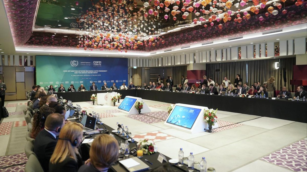 Bakan Kurum başkanlığında: COP31'in başlangıç toplantısı yapıldı