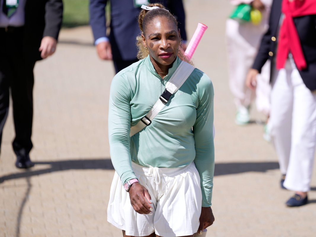 Serena Williams arrived at Wimbledon with a $45,000 pink watch.: Here's a look at her timepiece and other A-list wrist candy.