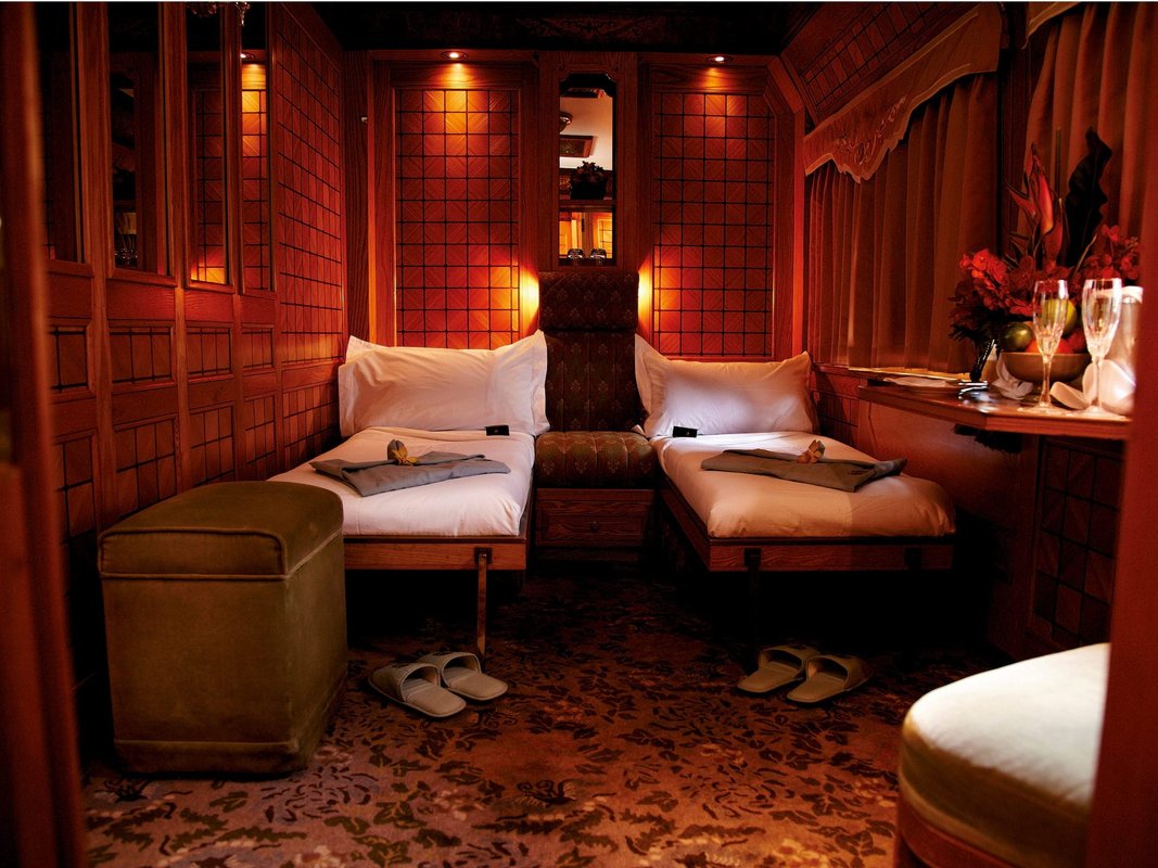 Inside first-class train travel around the world, from private suites to gourmet meals