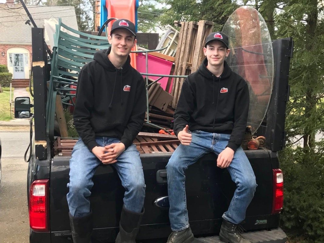 2 brothers started a junk-removal side hustle as teens with a $4,000 truck. Last year, they brought in about $3 million.