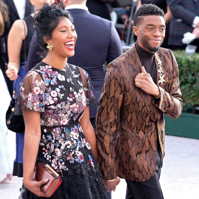 Inside Chadwick Boseman & Taylor Simone Ledward's Private Love Story