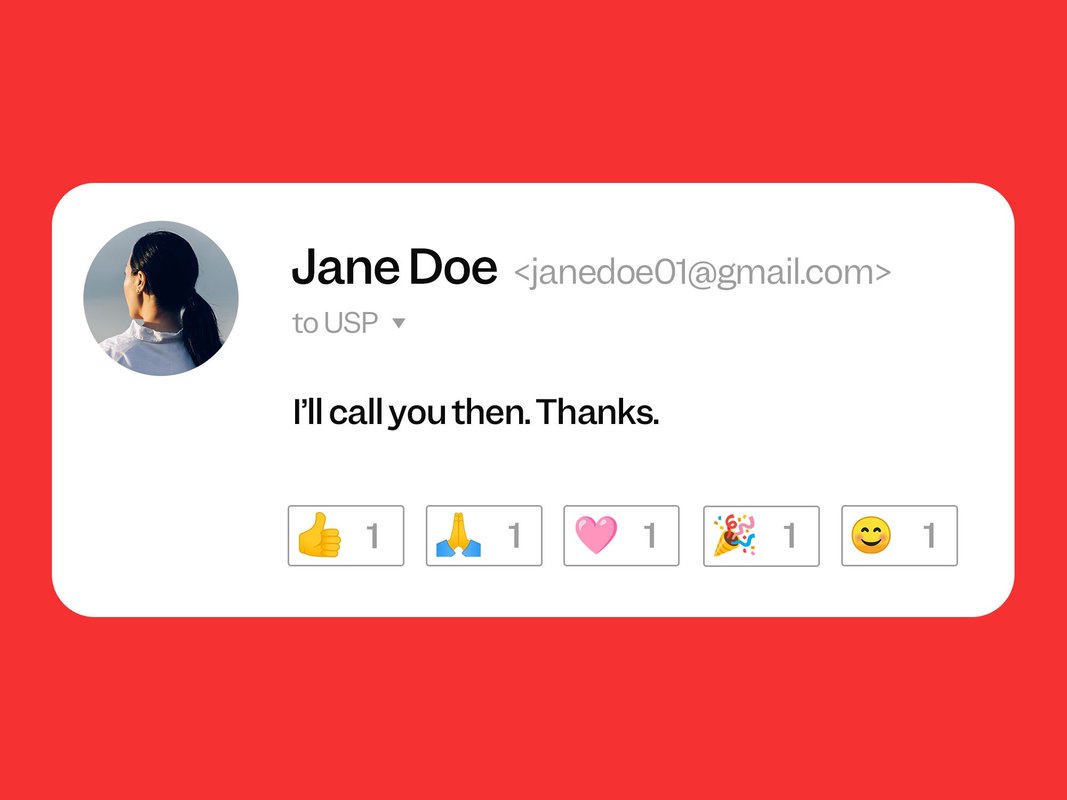 Google wants me to use emojis in email. I'm delighted about this.
