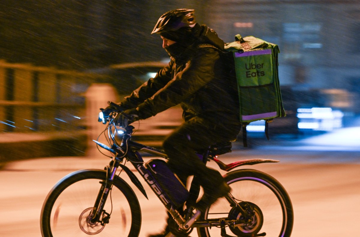 "New York City'deki Uber ve DoorDash kuryeleri, 550 milyon dolarlık bahşiş kaybetti"