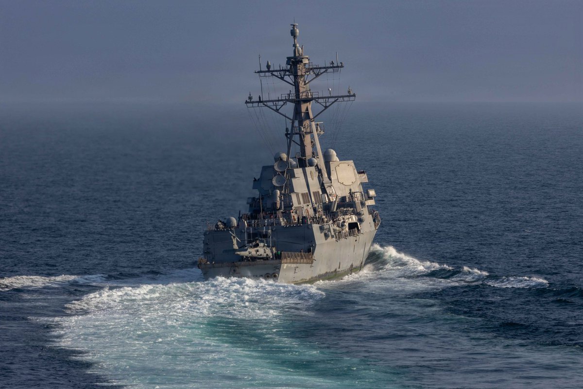 US Navy destroyers that weren't built to hunt and clear mines are leading a risky mission in the Strait of Hormuz