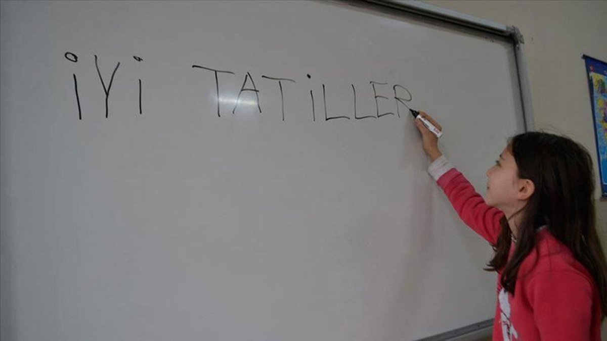Yarıyıl tatili için 'karne: zili' 16 Ocak'ta çalmaya başlayacak
