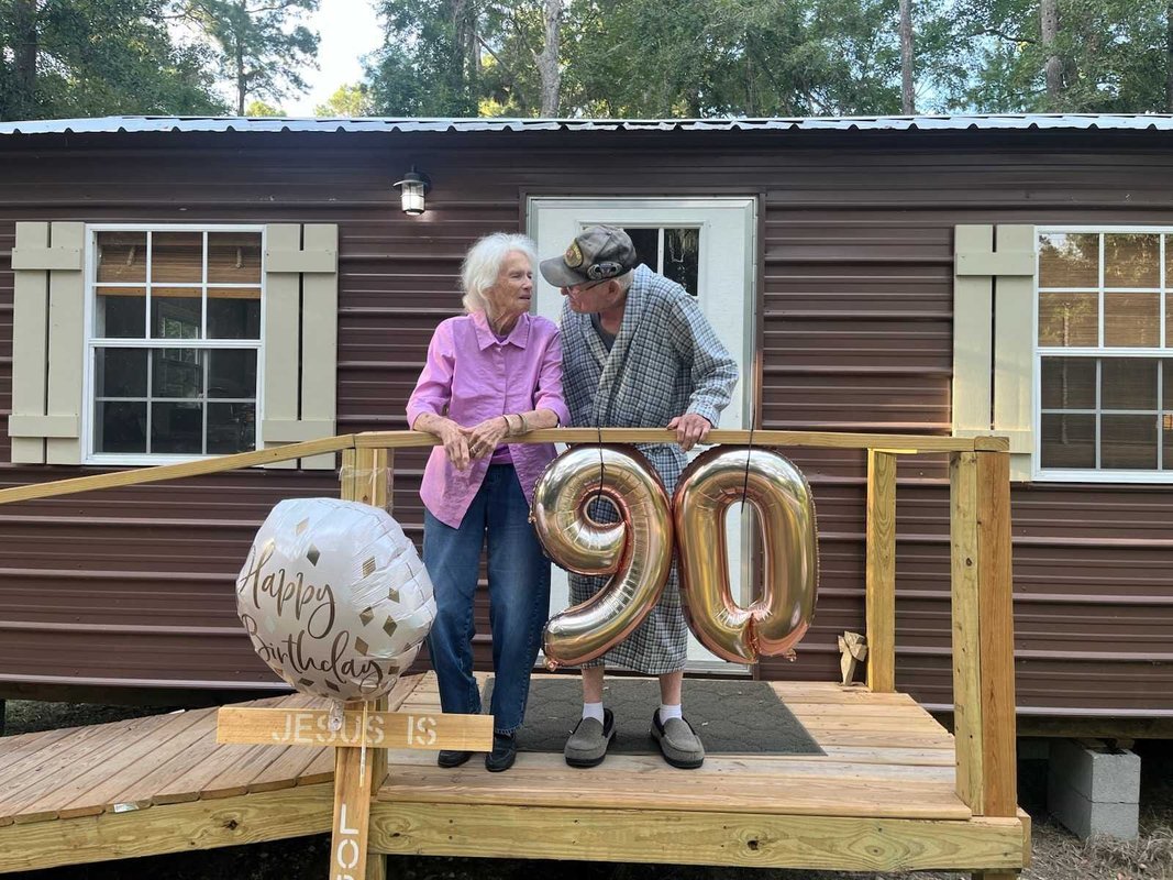 We moved our 3 aging parents into 2 tiny: homes in our yard for $100k. It made caregiving possible.