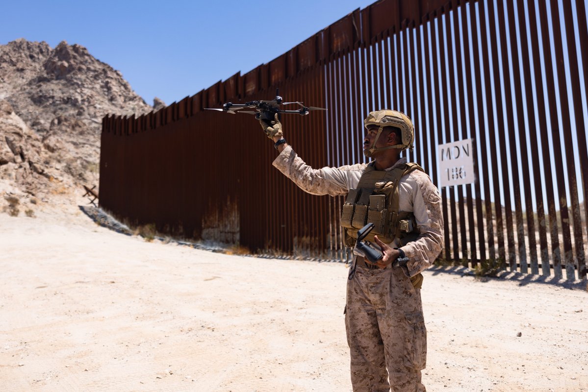 A US task force gearing up for a counter-drone fight put a new autonomous system to the test at the southern border