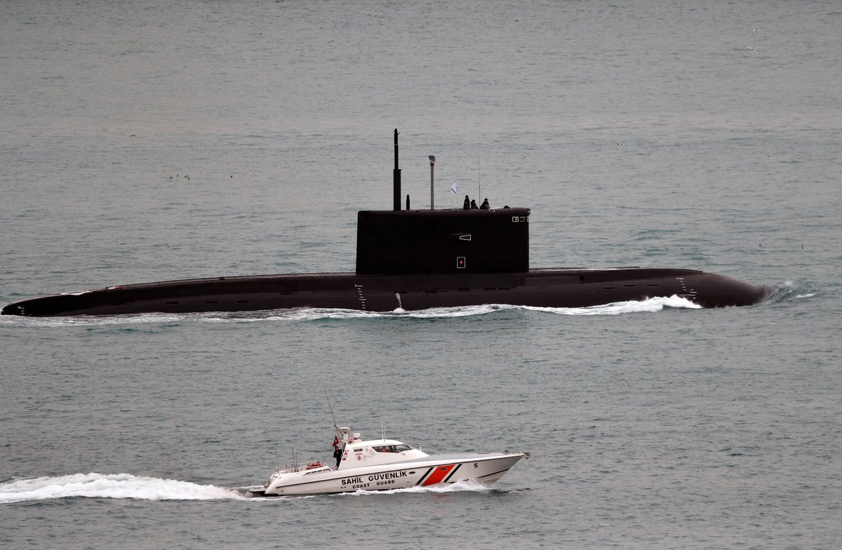 Russia covered its submarines with anti-drone cages to protect against Ukraine's deep strikes, Western intel says