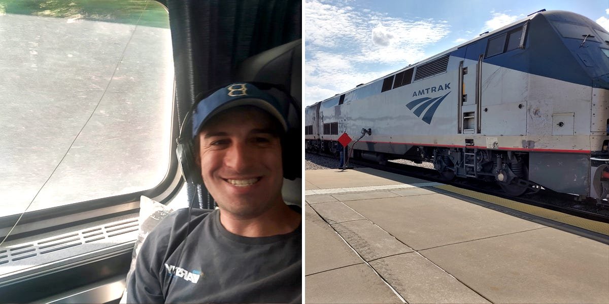 I spent 60 hours traveling on Amtrak trains from New York to Texas. Here are 10 things that surprised me most.