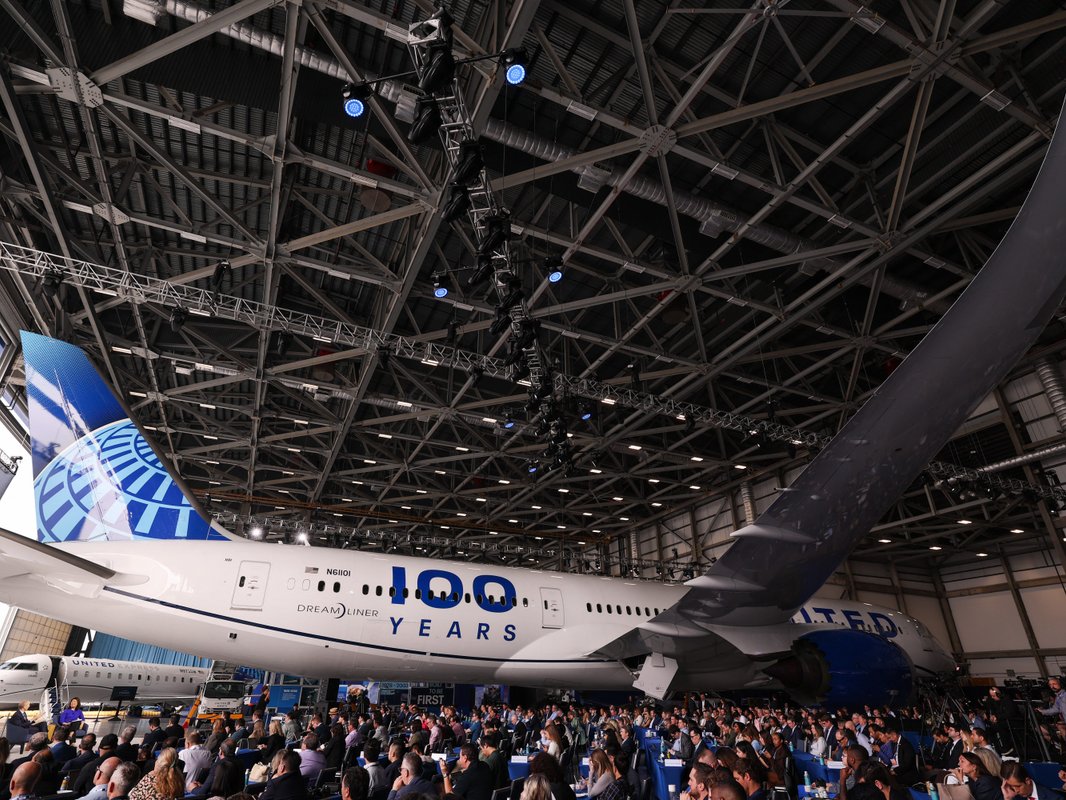 See inside United's new long-haul business class — with doors and an oversize 'Studio' built to rival luxury carriers