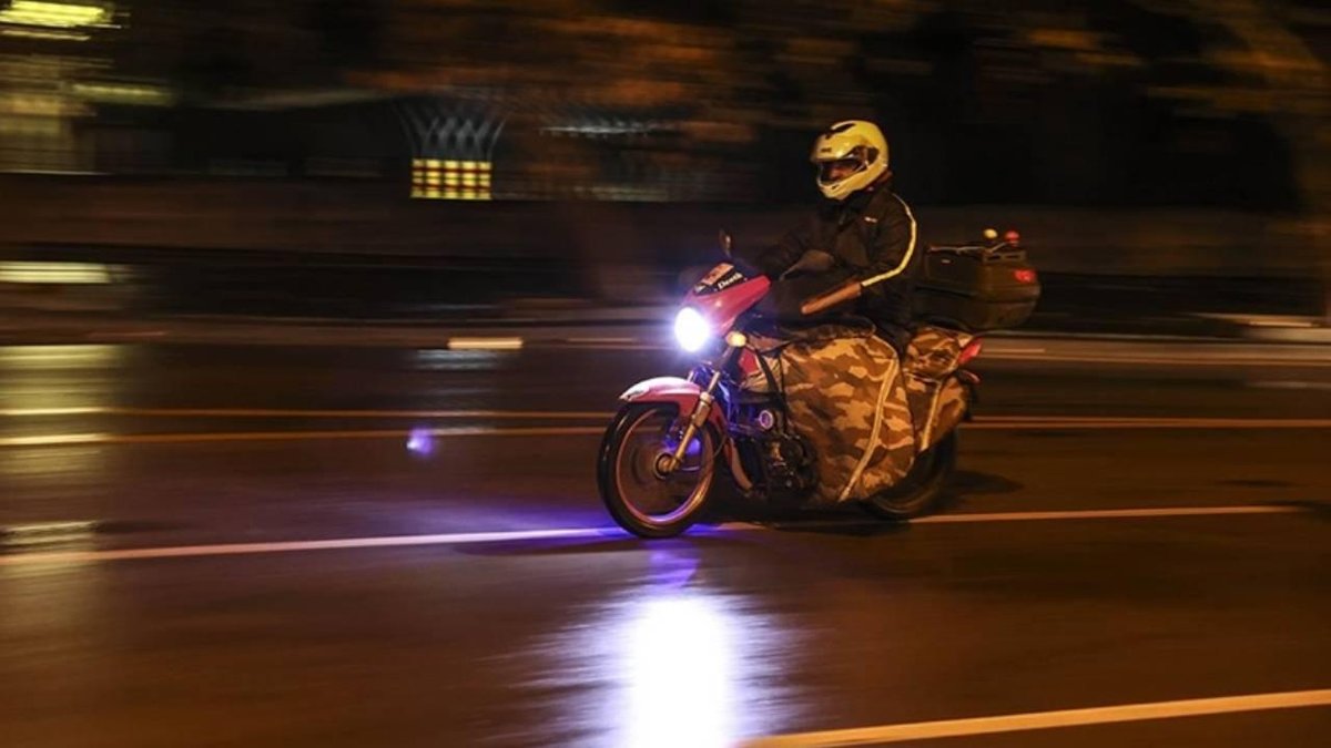 Kırklareli'de motorlu kuryelerin yolda seyahat etmesi yasaklandı