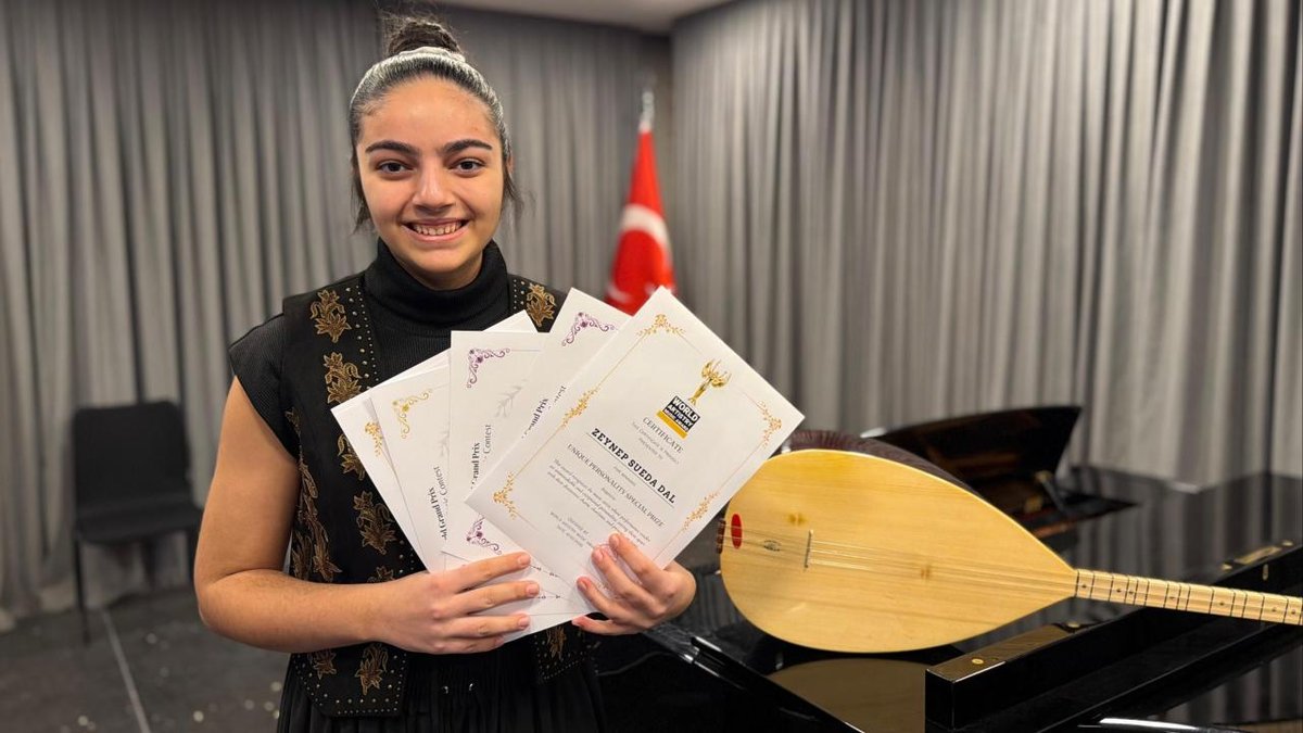 Zeynep'in global başarı hikayesi: Üç yarışmada dokuz ödül kazandı