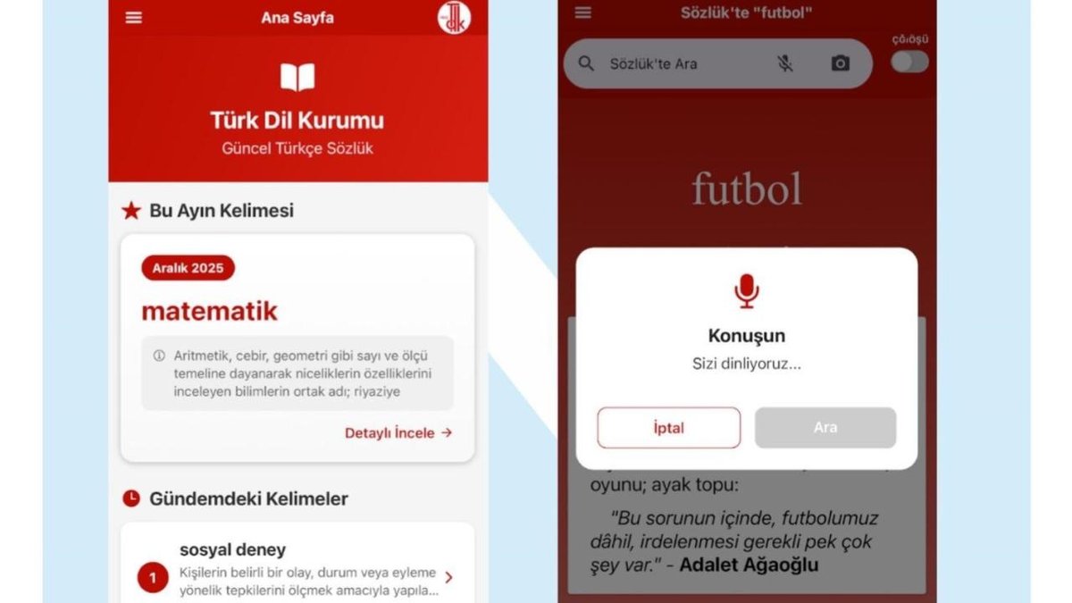 "Mobil Türkçe Sözlük Uygulaması'nda güncelleme yapıldı"