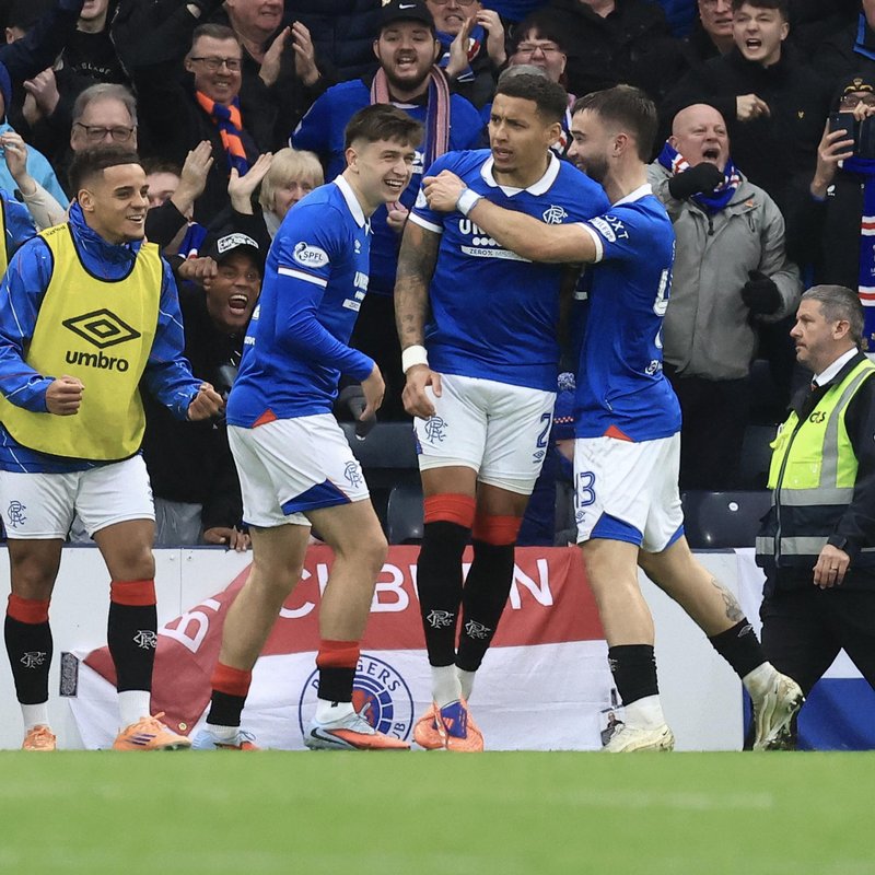 Rangers, "Old Firm" derbisini kazanmayı başardı!