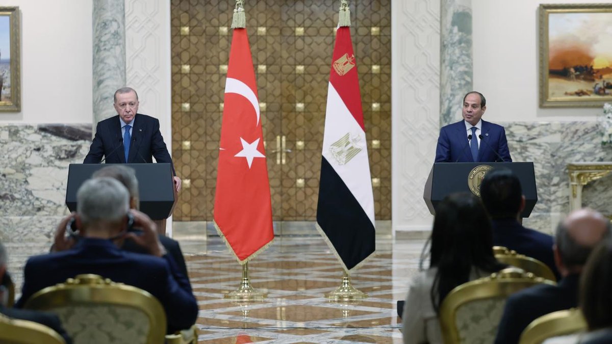 Mısır Başkanı: Türkiye ile ortaklığımızı güçlendirmeliyiz, aksi halde çözümler elde edemeyiz