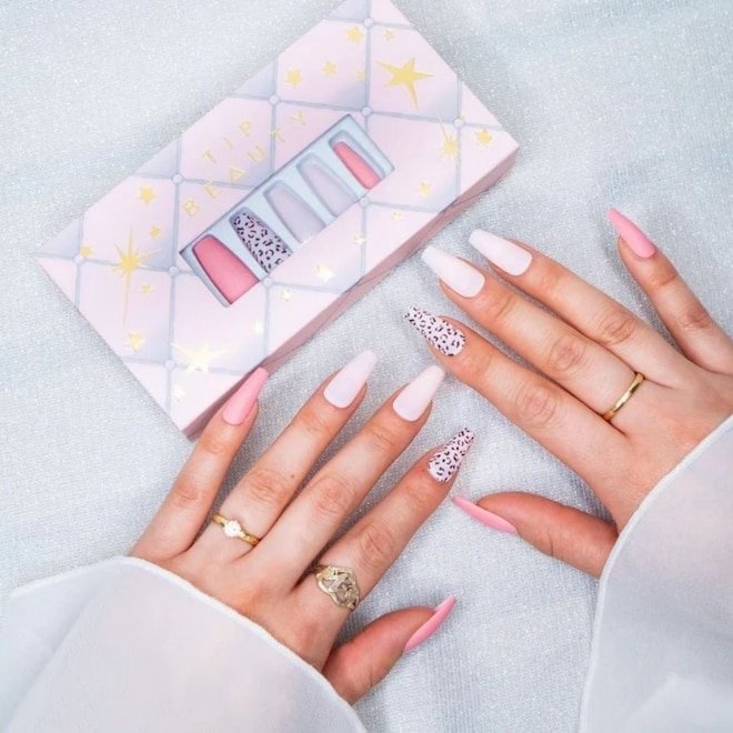 These Press-On Nails Look Like: a Salon Mani (But They’re Affordable)