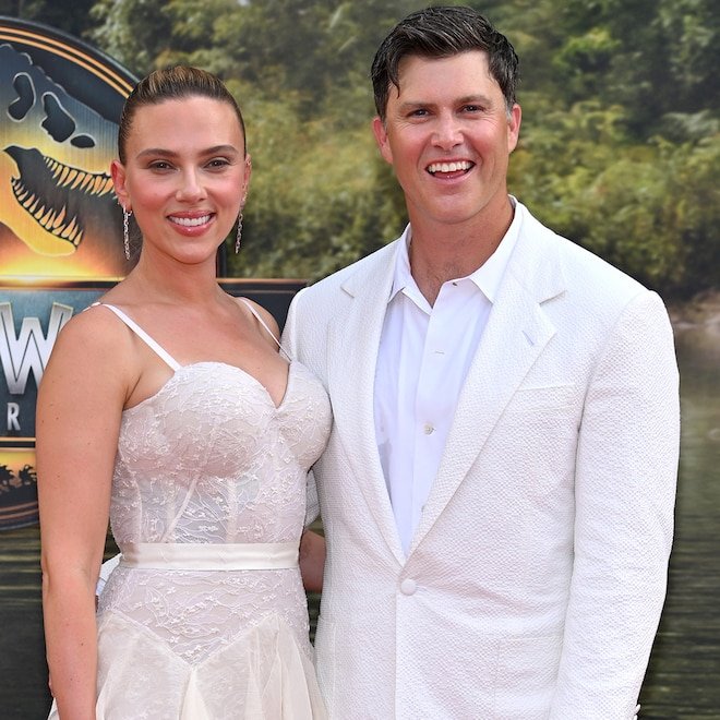 Colin Jost Reacts to SNL Joke That Scarlett Johansson Carries Marriage