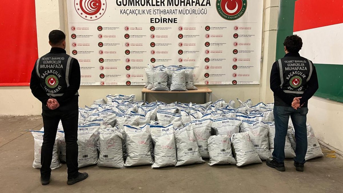 Sınır ve havaalanlarında 1,6 milyar: lira değerinde uyuşturucu madde yakalandı