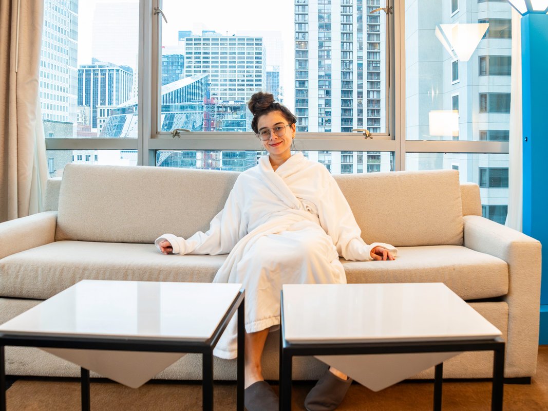 I spent a night at a buzzy Hilton in Chicago.: My $240 room was way more luxurious than I expected.