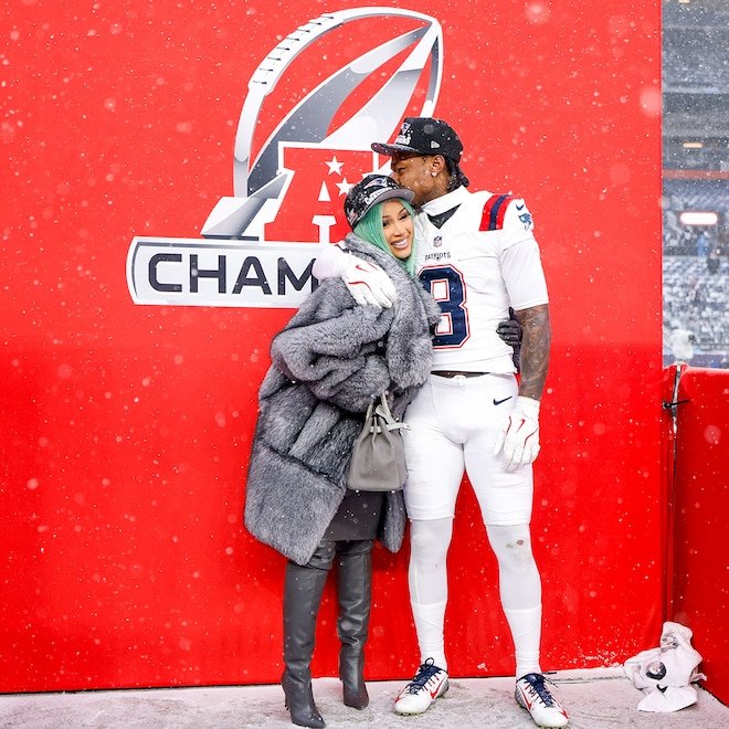 Cardi B ile Stefon Diggs, Patriots Şampiyonluğu Sonrası Samimi Anlar Paylaştı