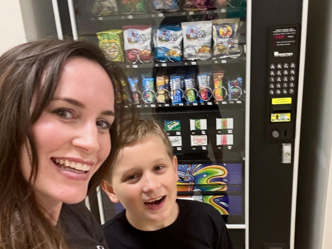 I co-own a vending machine business with my 10-year-old. He's learning tough lessons.