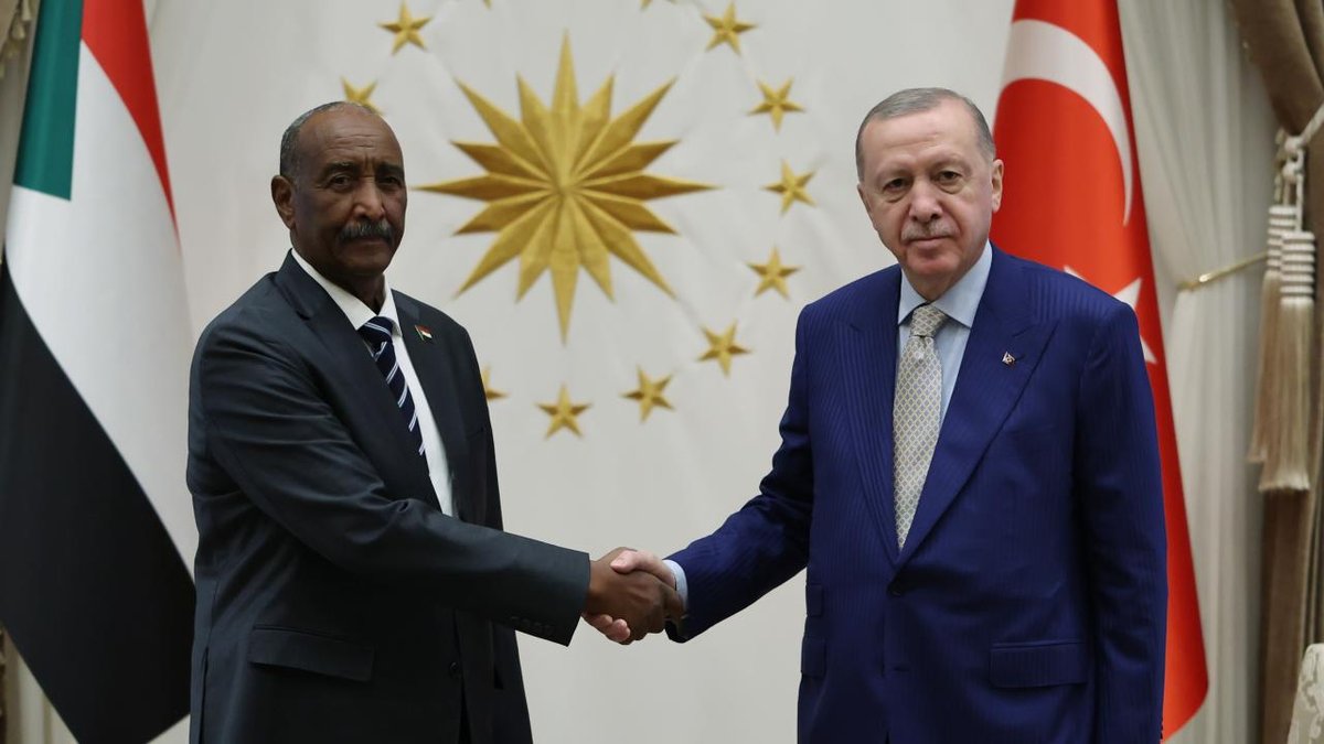 Cumhurbaşkanı Erdoğan, Sudan Egemenlik Konseyi Başkanı Burhan ile buluştu
