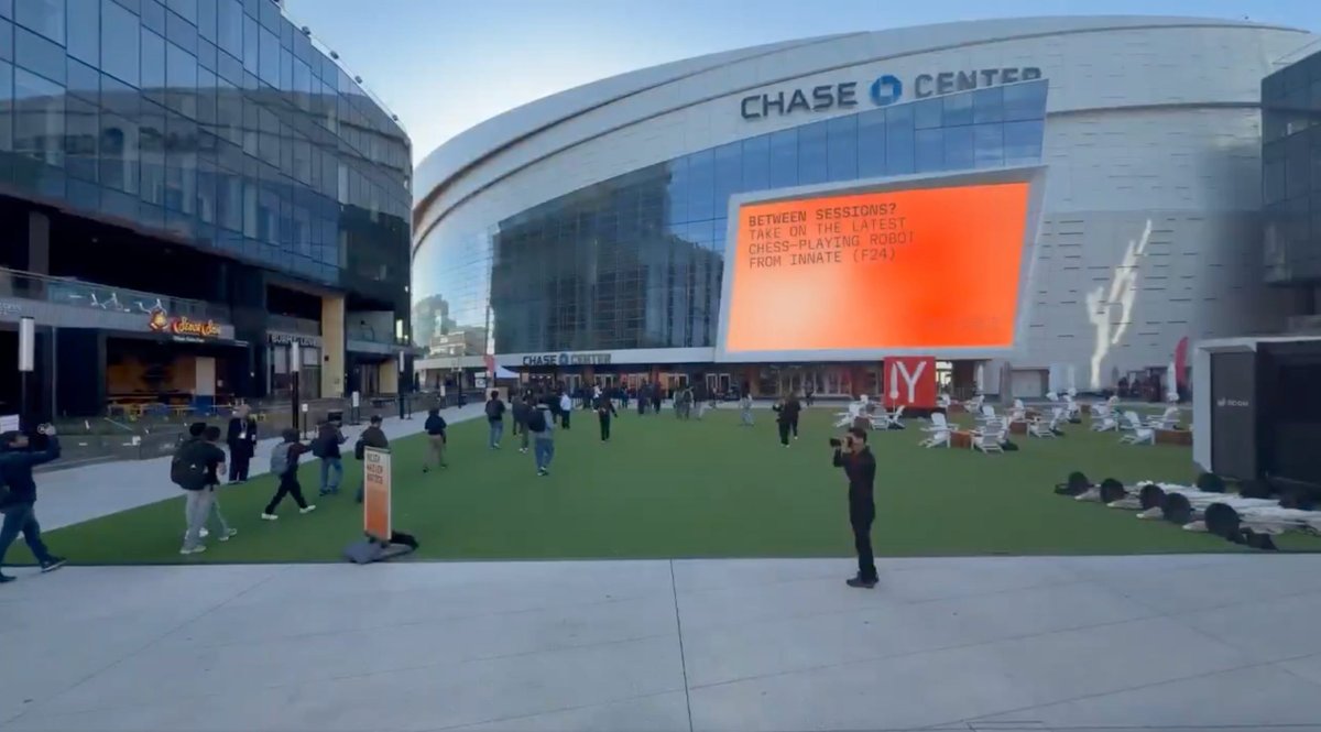 Y Combinator turned a sports arena into AI's biggest pep rally