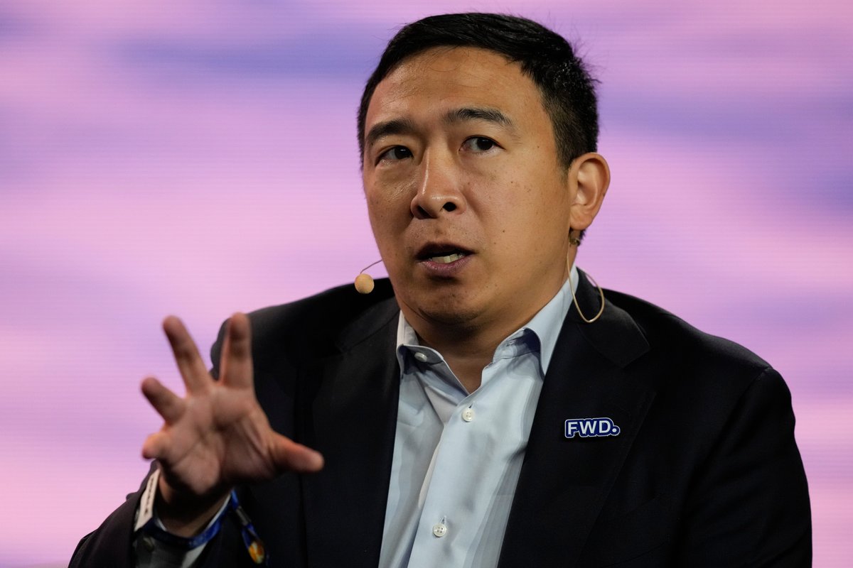 Andrew Yang says we should stop: taxing workers — and start taxing AI
