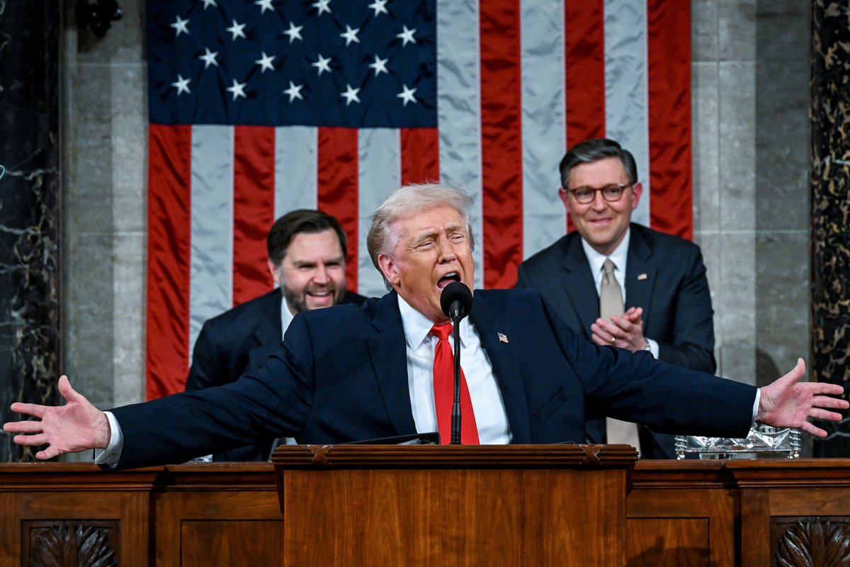 Trump calls out 'unfortunate' Supreme Court ruling on his signature tariffs at the State of the Union address