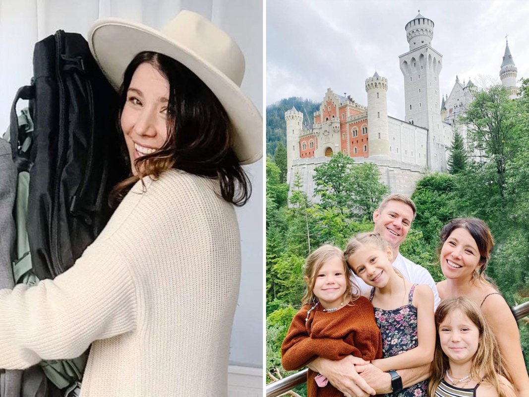 My family of 5 traveled around Europe for 30 days with 1 backpack each. Here are my 10 best packing tips.