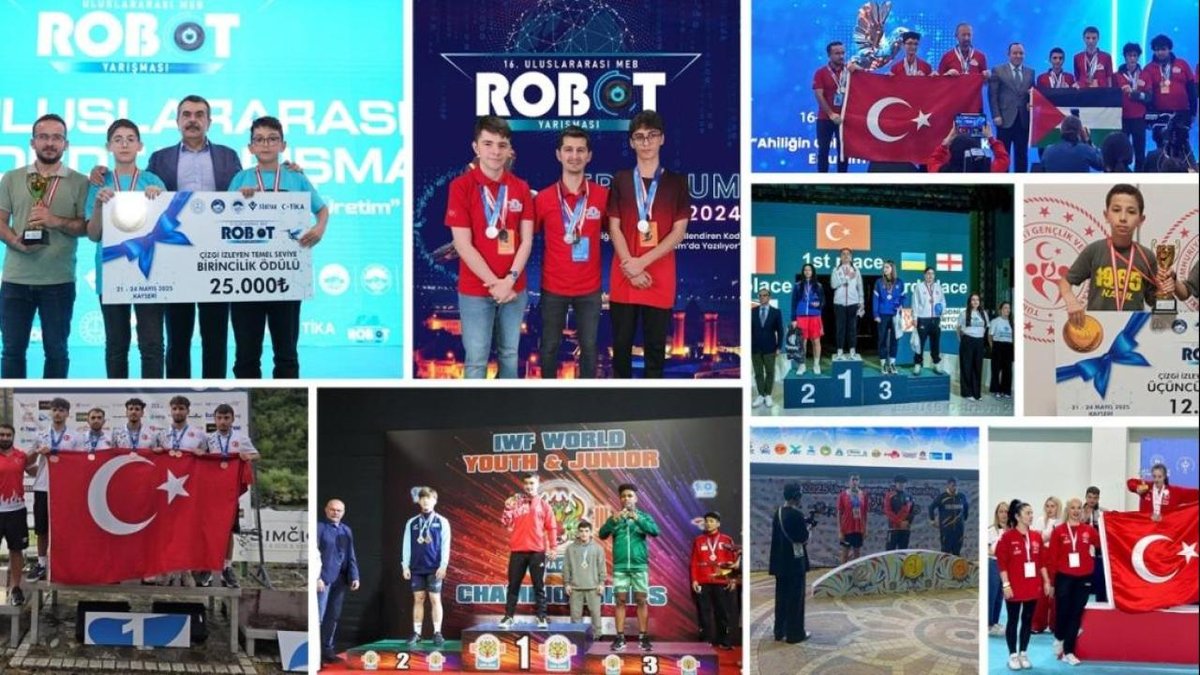 "Uluslararası yarışmalarda Türk öğrencilerin kazandığı madalya sayısı 272 oldu"