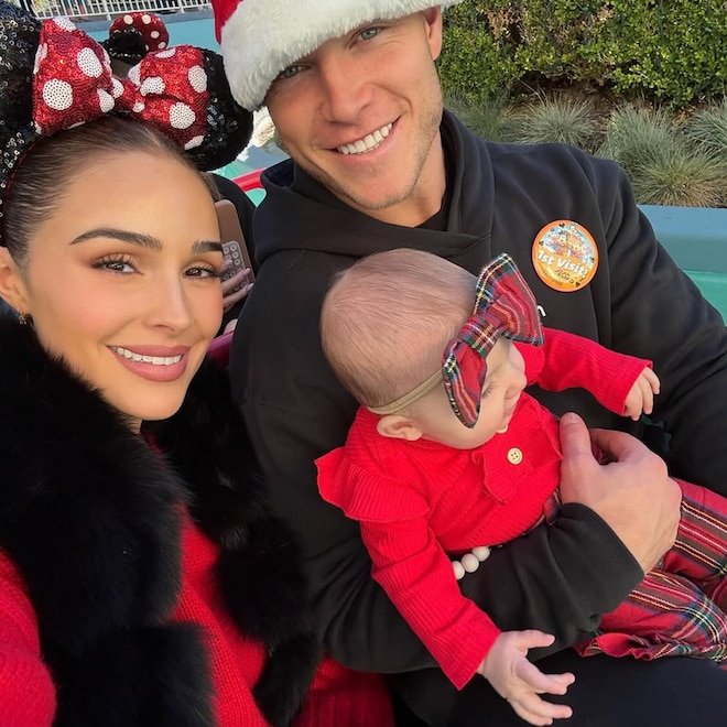 Olivia Culpo ve Christian McCaffrey'nin Bebekleriyle Geçirdiği Noel İçin İç Görüşler