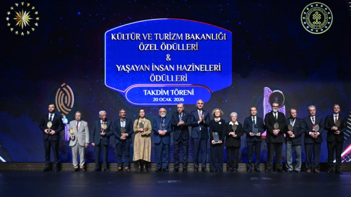 Kültür ve Turizm Bakanlığı'nın Özel: ve Yaşayan Hazineler Ödülleri sahiplerini açıkladı