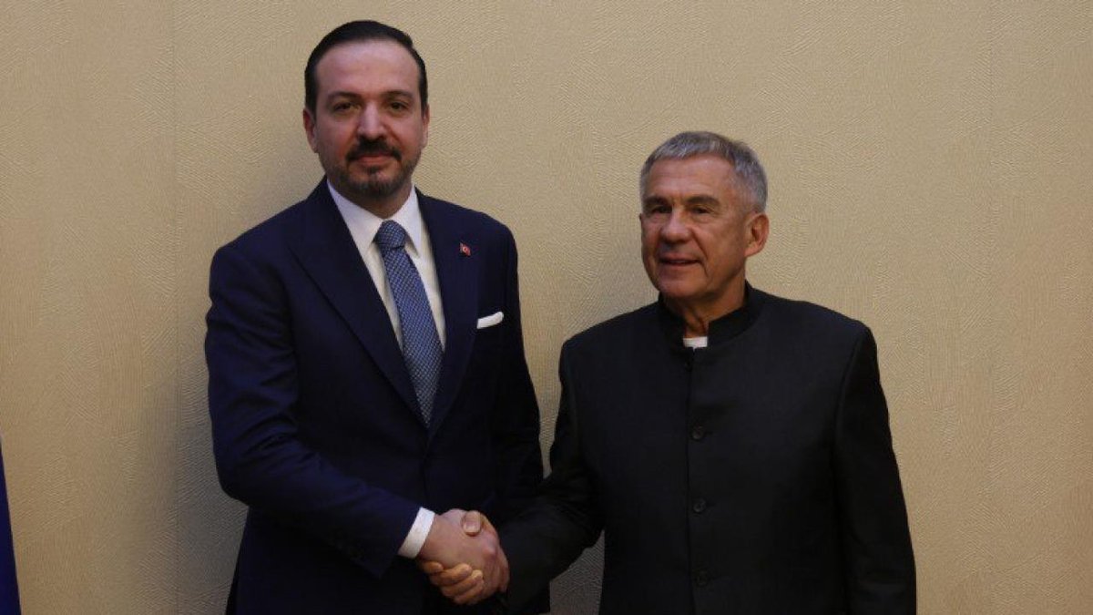 "AK Parti Genel Başkan Yardımcısı Zorlu, Tataristan Cumhuriyeti'nin Lideri ile Bir Araya Geldi"