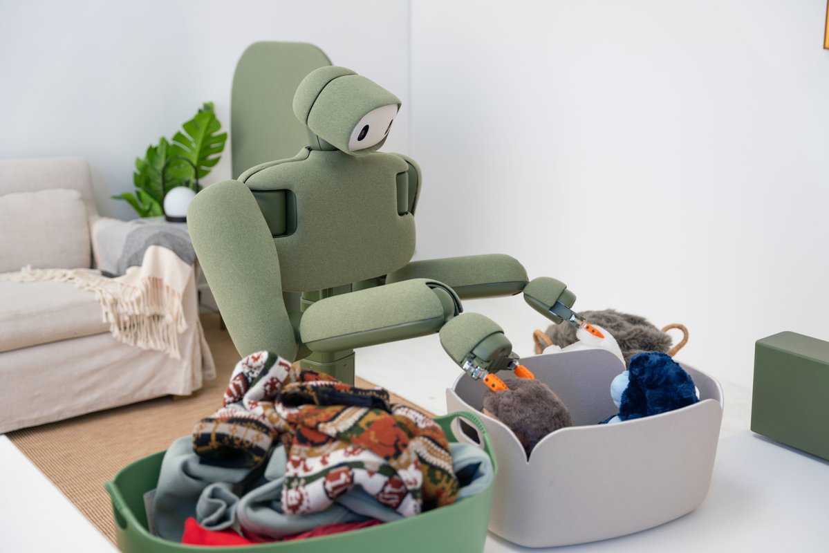 Meet Isaac 1, the $8,000 home robot that wants to take folding laundry off your to-do list