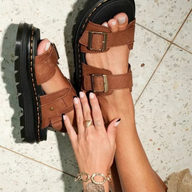 Dr. Martens Sandals, Slides & More Are up to 50% off for Memorial Day