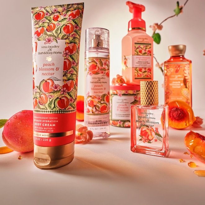Bath & Body Works x Vera Bradley's Collab Is Peachy Perfection