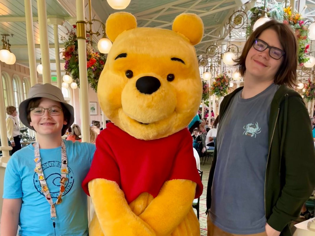 Every new Disney trip shows me a different version of my: sons. I still enjoy it, but grieve how quickly childhood went.
