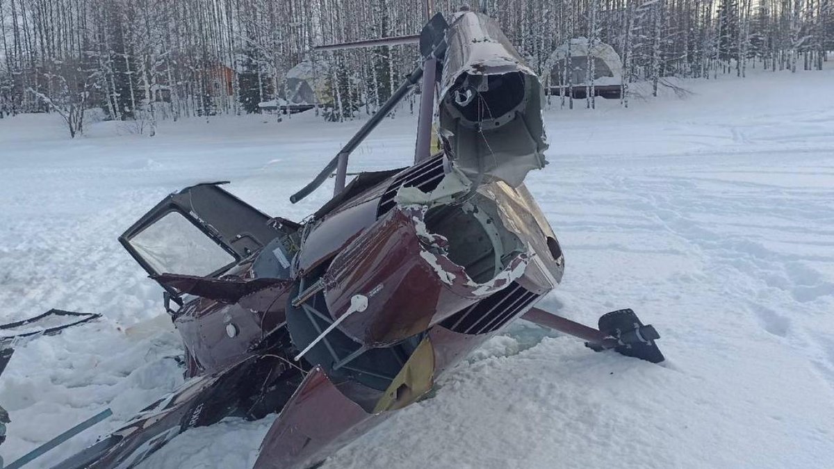 "Rusya'da bir helikopterin düşmesi: sonucunda iki kişi hayatını kaybetti"