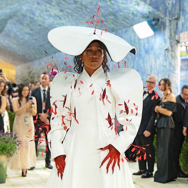 See Naomi Osaka’s Change Into "Human: Anatomy" Look on Met Gala Steps