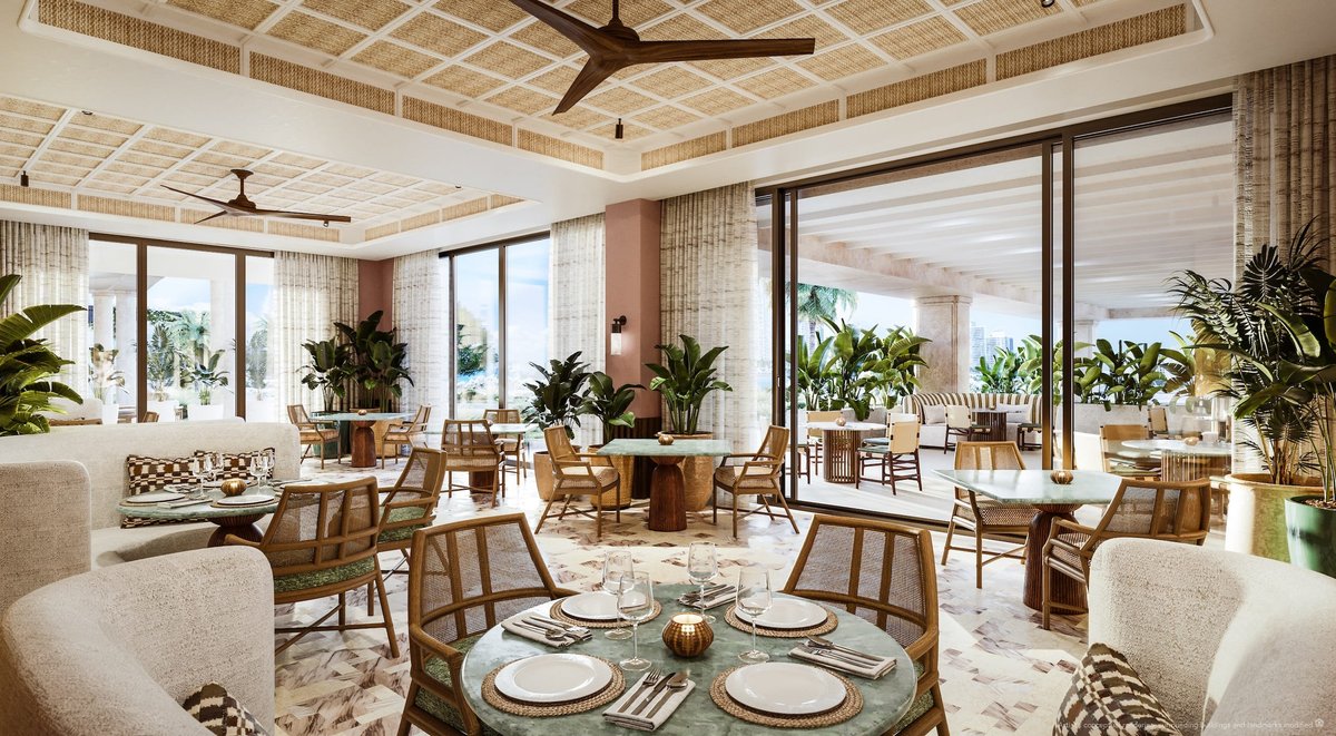 Ultra-lüks bina olanakları arasında en dikkat çeken, alttaki özel restoran oldu değil mi?