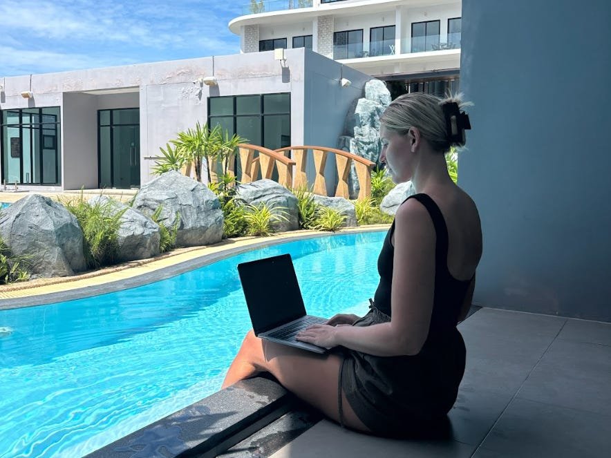 I quit my job because I couldn't afford to rent or buy a house. I then moved to Thailand, where the cost of living is cheaper.