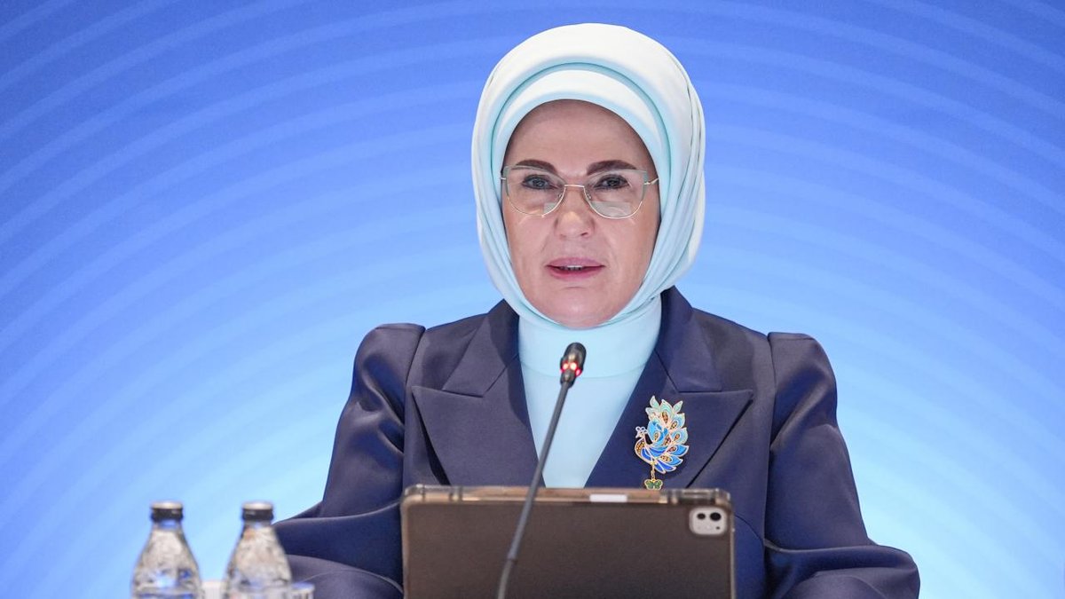 Emine Erdoğan, 2025'te Gazze ve sıfır atık bilincini geliştirme çalışmalarına devam etti.